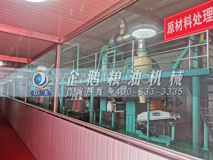 企鵝機械提供全套花生油提取設備，服務周到獲稱贊(圖3)